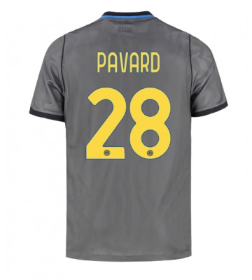 Inter Milan Benjamin Pavard #28 Tredjetrøje 2026-27 Kortærmet Inter Milan Benjamin Pavard #28 Tredjetrøje 2026-27 Kortærmet